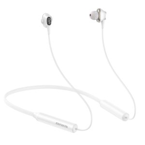 Auriculares In-Ear s/ fios de Pescoço AIWA ESTBT-450WT